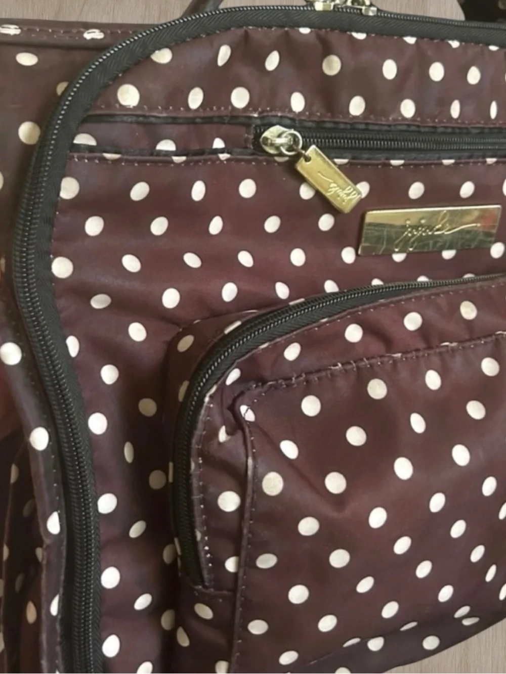 JuJuBe BFF Diaper Bag/Backpack/Messenger Bag - The Duchess